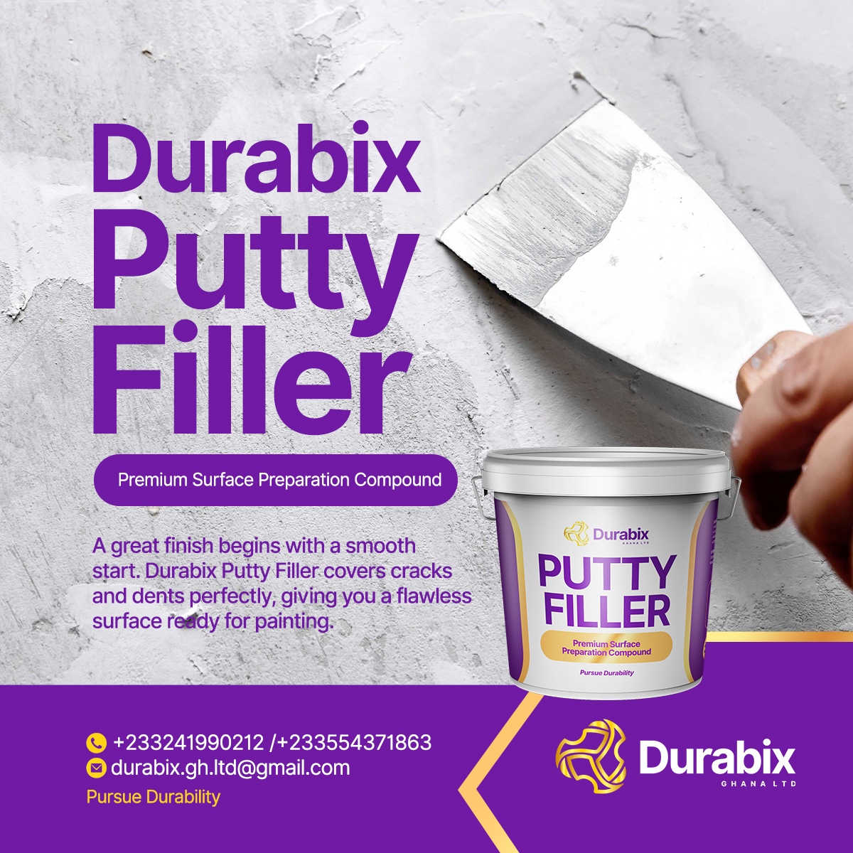 Durabix Putty Filler