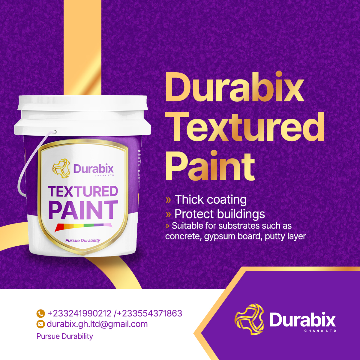Durabix Textured Paint