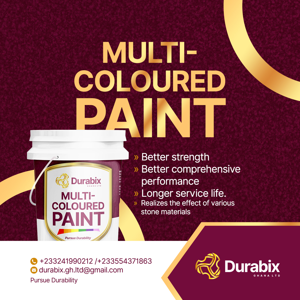 Durabix Multi-Coloured Paint