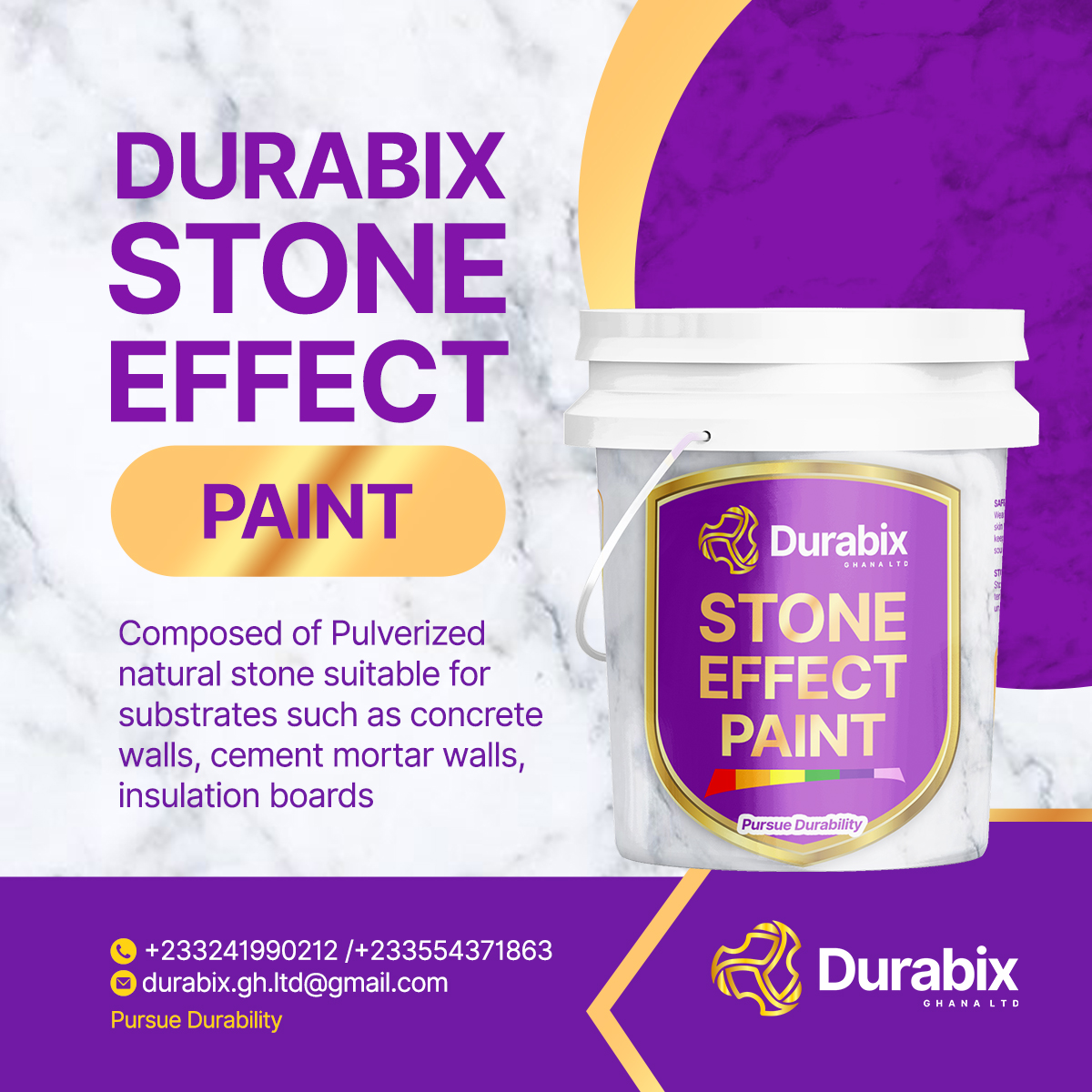Durabix Stone Effect Paint