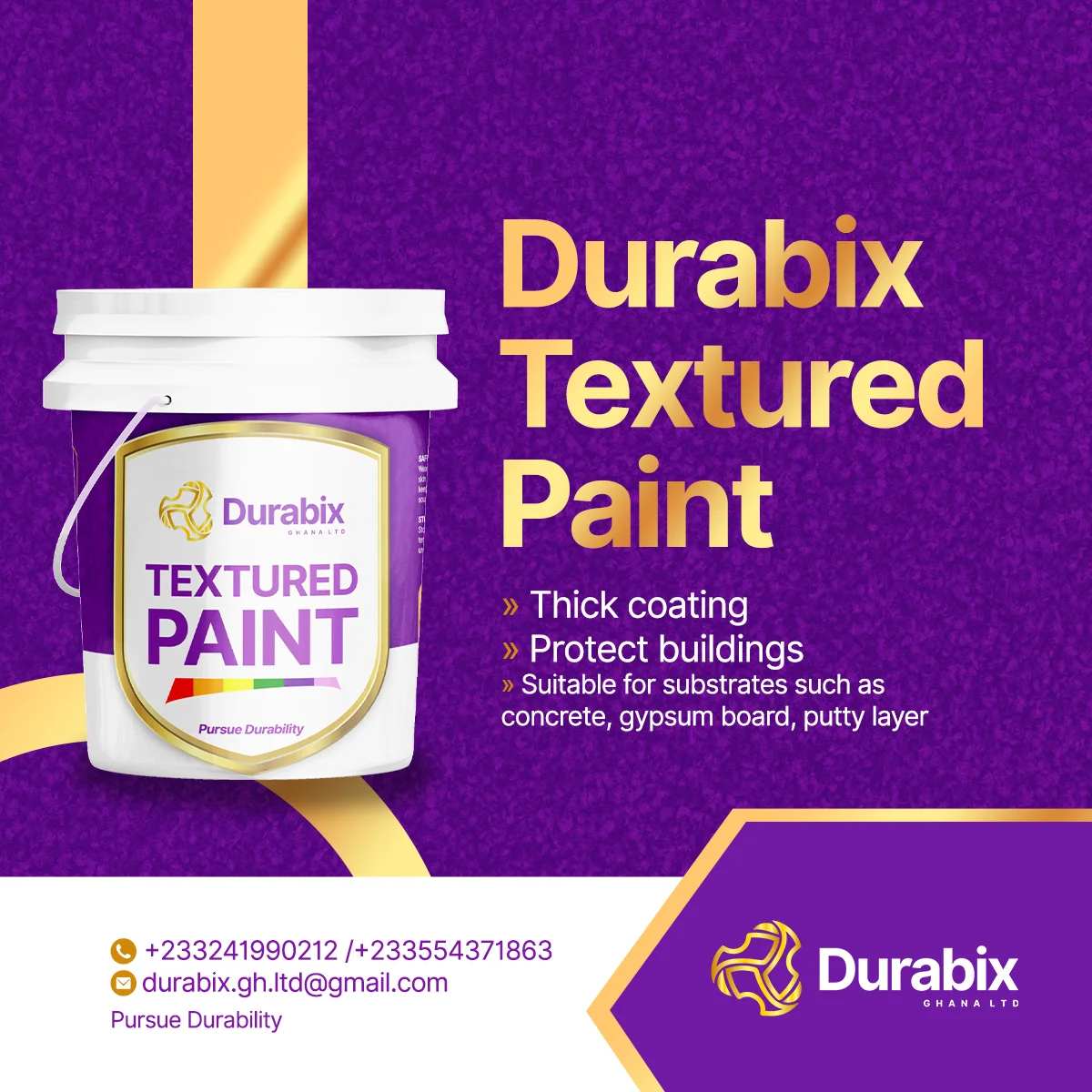 Durabix Textured Paint